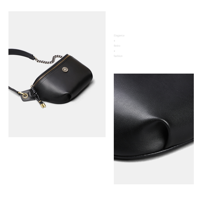 Viney Leather Handbag for Women, Brand Crossbody Chest Bag, Stylish Shoulder Dumpling Bag, Birthday Gift, Versatile Present for Girlfriend Or Wife 17
