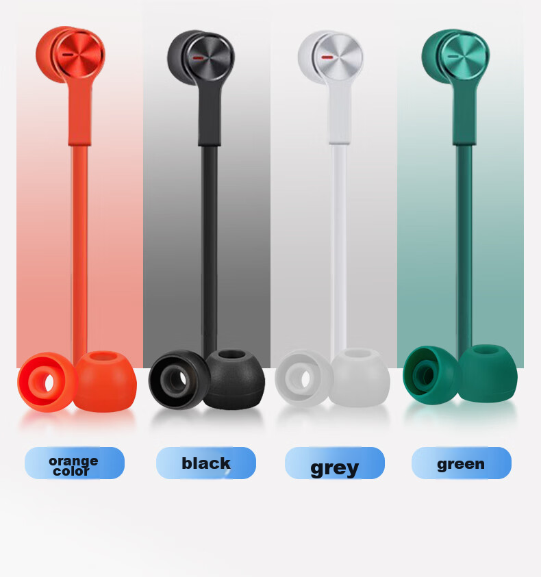 Masentek Compatible with Huawei Freelace Bluetooth Earphones, Ear Tips And Eartips for Pro/2 HUAWEI, Soft Silicone Replacement Accessories, Anti-Slip for Sports Use, Black, Medium Size, 1 Pair 5
