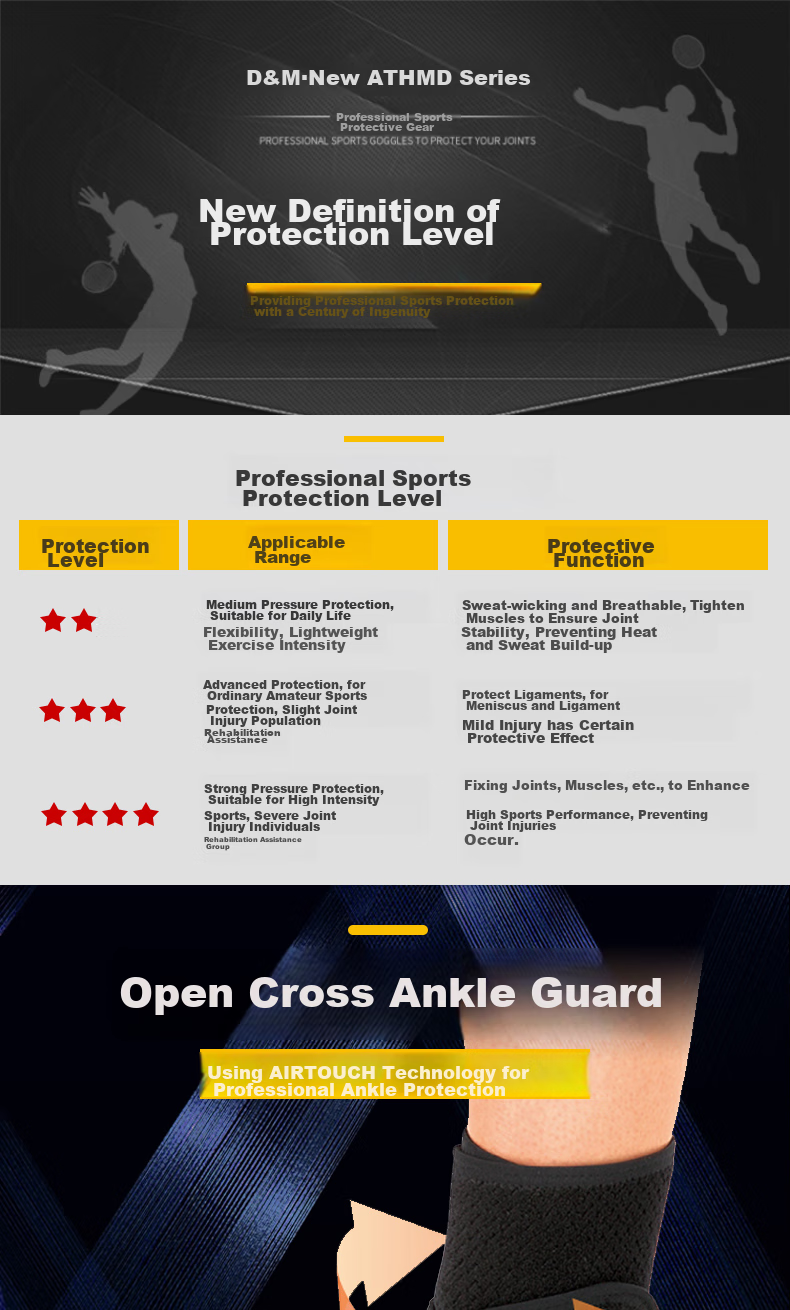 D&M Summer Sports Ankle Brace, Sprain Protection, for Running, Basketball, Soccer, Foot And Ankle Support, Sprain Prevention, Japanese Import, One Piece 1
