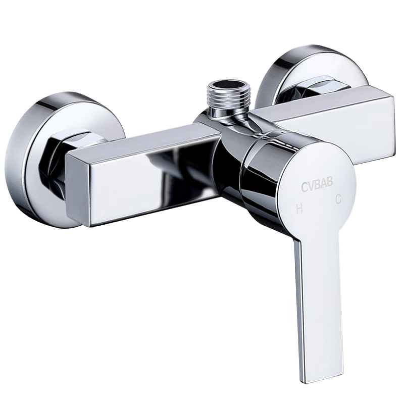 CVBAB Shower Faucet, Hot And Cold Water Mixing Valve, Concealed Thickened Bathroom Shower Mixer Valve Switch CV1502
