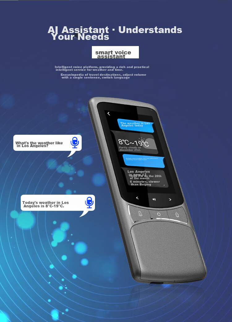 Zhiyoushuo Translation Device Z3 VSIM Five-Year International Data Plan Version, Real-Time Simultaneous Multi-Language Synchronous Translation for Overseas Travel, Portable Offline Photo And Audio Translation Tool for English, Japanese And Chinese 16