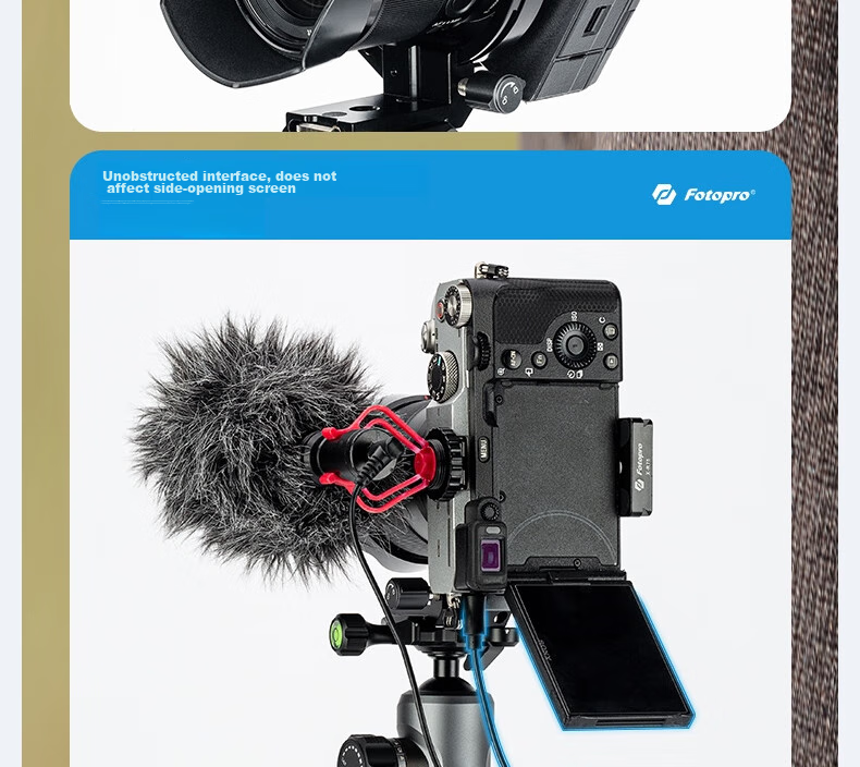 Fotopro X-R95 Universal Swivel Hot Shoe 3/8 to 1/4 Adapter for Digital Camera Horizontal And Vertical Shooting Quick Switch Lens Ring 19