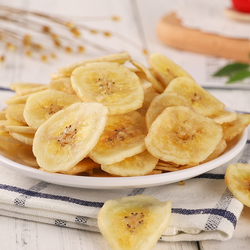 榙榙菲律宾香蕉脆片75g/袋 网红果蔬脆香蕉干 儿童休闲零食