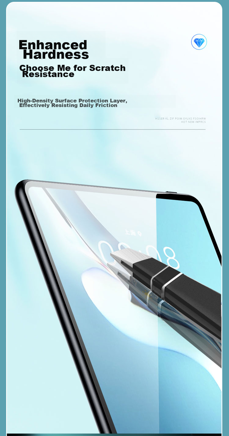 Kulefeng Tempered Glass Screen Protector for MatePad 11.5 S Dynamic Edition 2025, Compatible with MatePad Air 24/23 11.5-Inch Models, Full Screen High Definition Anti-Fingerprint Protective Film 8
