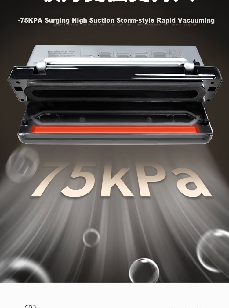 Fresh World Vacuum Sealer Machine for Home And Commercial Use, Fully Automatic Packaging Machine, Suitable for Both Dry And Wet Food, High Suction Power, High-Power Food Compression Sealing Vacuum Machine FW-3150 10