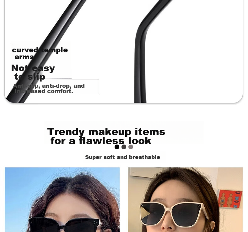 HB Polarized Sunglasses - 1758 Square Frame, Unisex Sun Protection, Face-Slimming Effect, for Driving And Car Use, GM Sunglasses 6