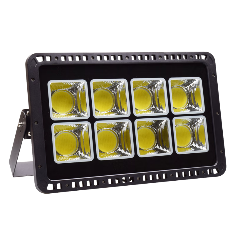 MAYDENG LED Floodlight Outdoor Basketball Court Square Advertising Sign Factory Warehouse Construction Site Yard Lighting High Power Projection White Light 400W MD-TGD-7070-400