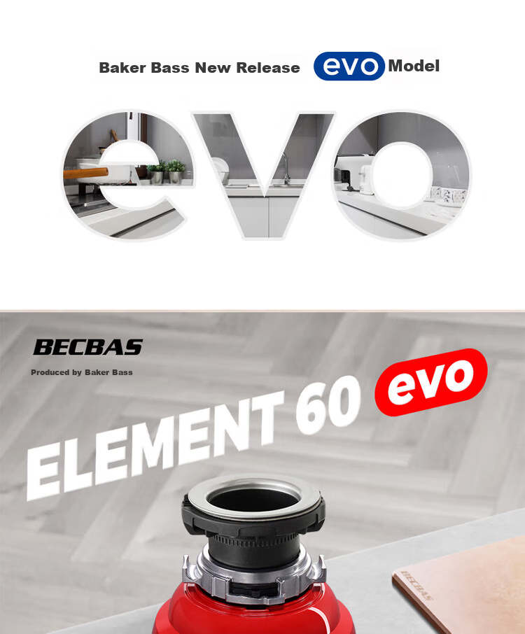BE CBAS (BECBAS) Intelligent Garbage Disposal Processor, Automatic Reverse Wireless Switch E60Plus 1