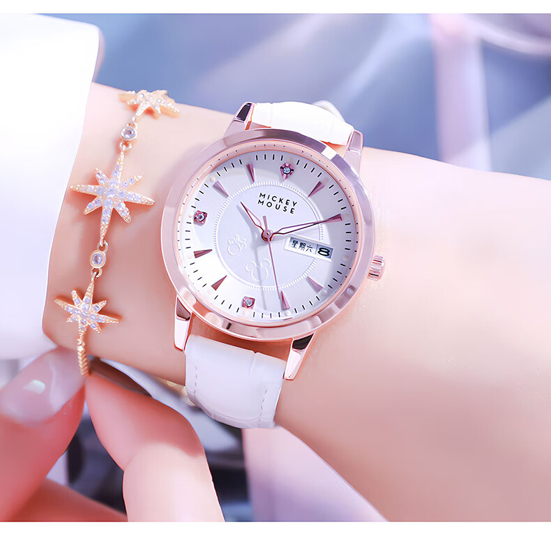 Disney Women's Watch for Students, College, High School, Middle School, And Junior High School Girls, Luxury Niche Wristwatch for Birthdays And Back to School 5