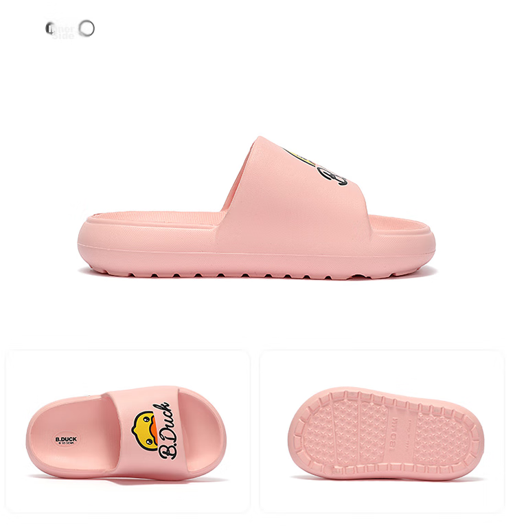 B.Duck Children's Slippers, Boys And Girls Sandals, Indoor Home Shoes for Older Kids, Trendy 5943 Moonlight Color, Size 40 13