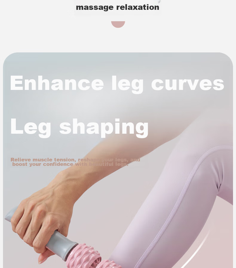 Yottoy Massage Roller with Wolf Tooth Design for Deep Muscle Fascia Relaxation, Full Body Pain Relief Massage Device 6