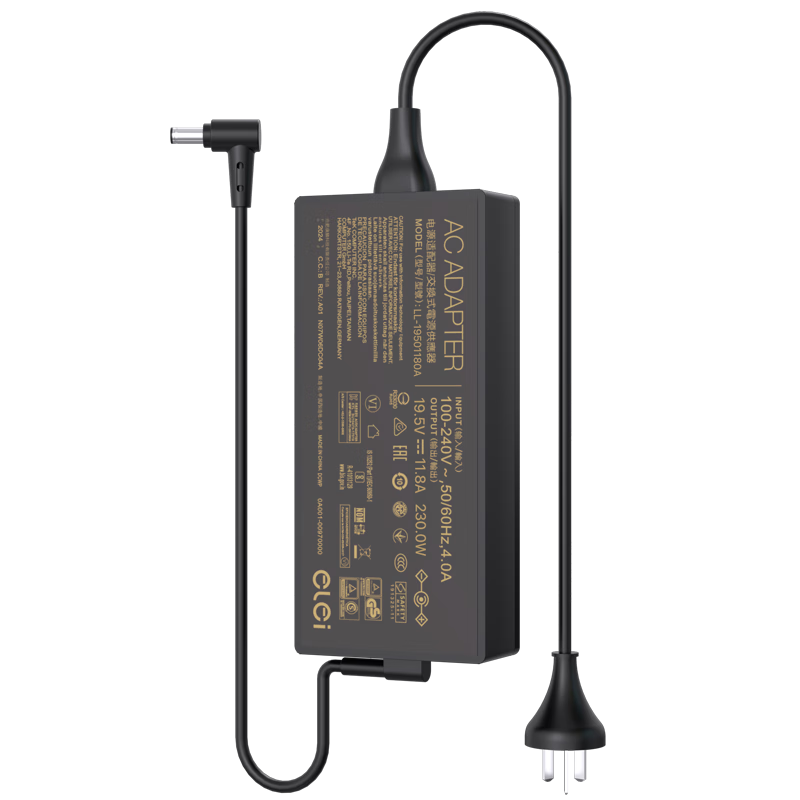 Elei ASUS TUF Gaming A Series FA506 Player's Kingdom GL703 LG503 UX481 FA506 GL702V Laptop Charger, 230W, 19.5V11.8A/6.0*3.7