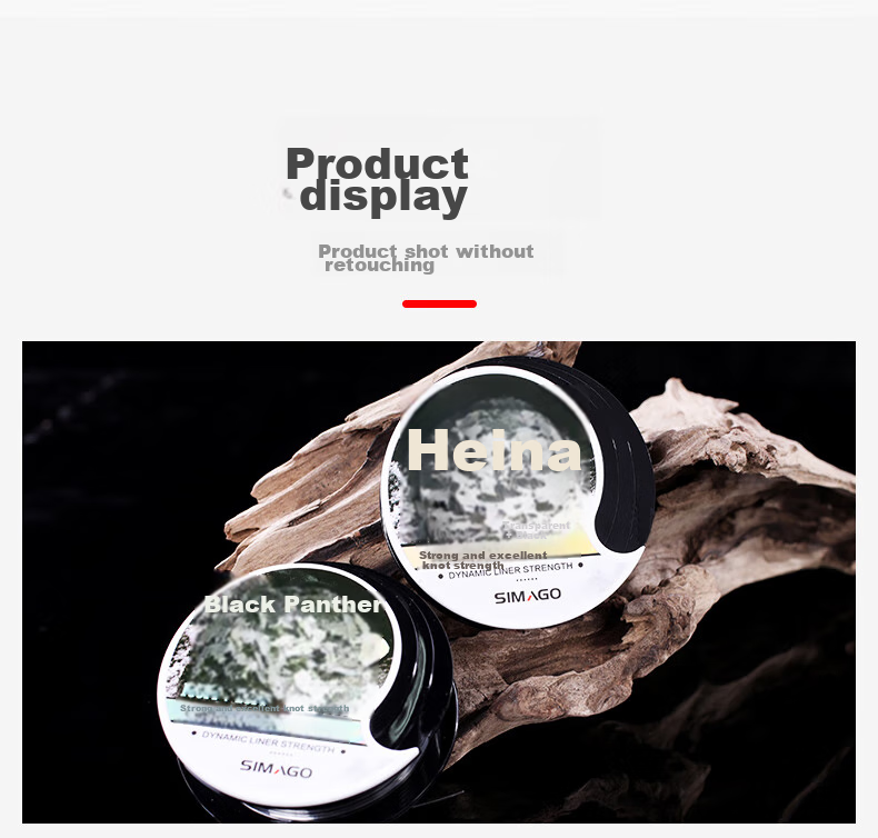 SIMAGO Casual Wild Fishing Line, Main Line with Super Strong Pulling Force, Ultra-Soft And Smooth, Imported Nylon Line, 120 Meters, Size 2.0 13