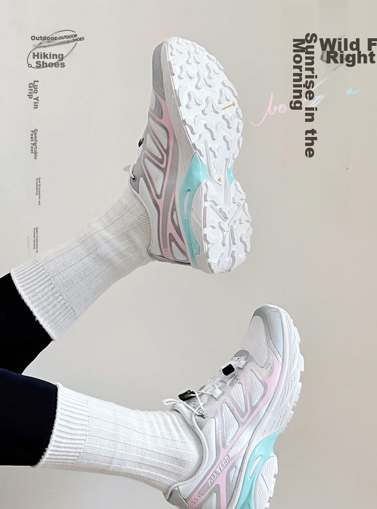 CAMEL Trail Running Shoes for Men And Women, Outdoor Non-Slip Breathable Hiking Mountain Climbing Shoes 1