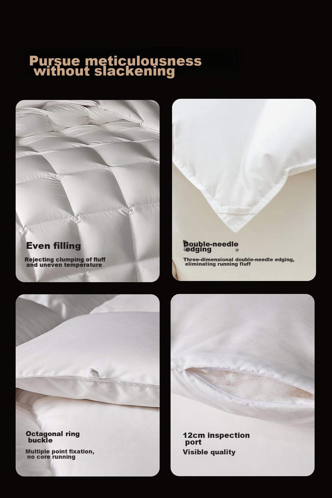 Wangyiyanxuan Goose down Comforter, 95% White Goose Down, Class A Quiet And Warm Winter Quilt, 600g, 150*200cm 8