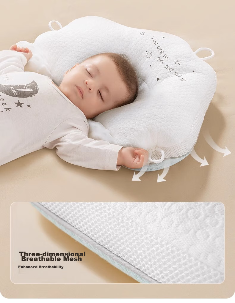 Beitaisi Children's Pillow Cover for Ages 3-8, Zoned Neck Protection, Baby Growth Pillow, All Seasons Kindergarten Pillow H2, Fun Duck Pillow Cover 9