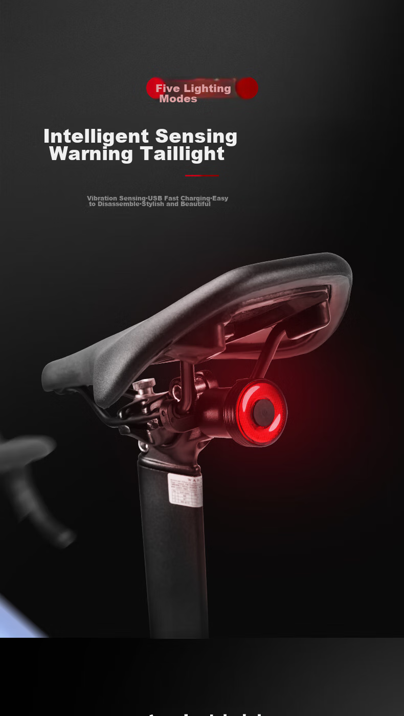 FOREVER Bicycle Front Light, Night Riding High Beam Flashlight, Rechargeable with 800 Lumens, 4 Light Modes, 2400mAh Battery 15