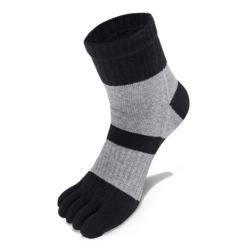 Носки TFO Competition-Grade Five-Toe Outdoor Socks, дышащие носки для хайкинга, носки для скалолазания, мужские, светло-серые