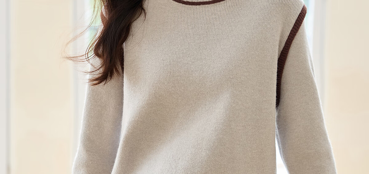 PinCai Women's Knitted Sweater Soft Pink Thick Pullover Half Turtleneck Knit Top P144Z9004 28
