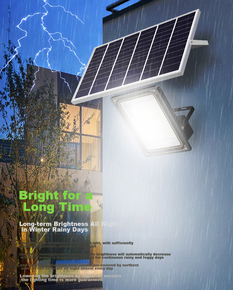 Shufujia Solar Outdoor Lighting Garden Lamp Rural Home Yard Entrance High Power High Brightness Waterproof Street Light 7