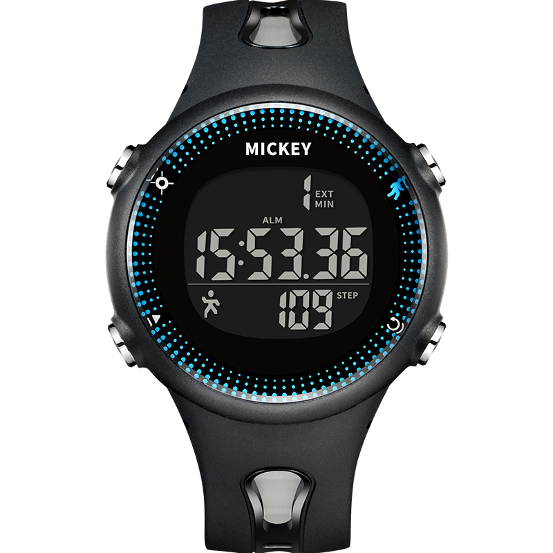 Disney Watch for Men And Students, Waterproof, Timer, Pedometer, Sports Watch for Teenagers, Middle School And High School Students, Electronic Watch MK-15047L