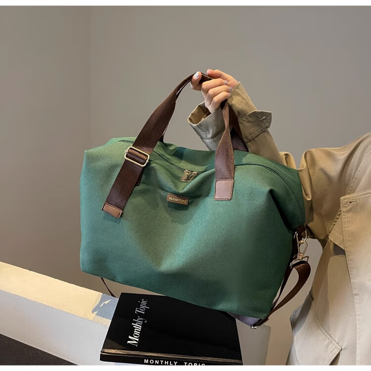 Banzheni Travel Bag for Men And Women, Large Capacity, Can Be Attached to Suitcase Handle, Storage Bag for Maternity Leave, Business Trip, Fitness, Handheld And Crossbody Bag 14