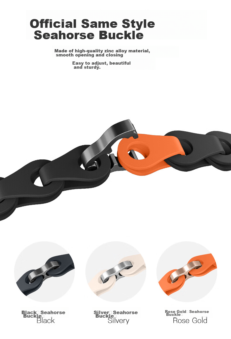 Binghong Compatible with Huawei Band 10 Strap, Bracelet for Huawei Band 9, Women's Strap for Huawei Band 8, Silicone Strap for Huawei Band 8 9 10 NFC, Wristband for Men - Starlight Color 6