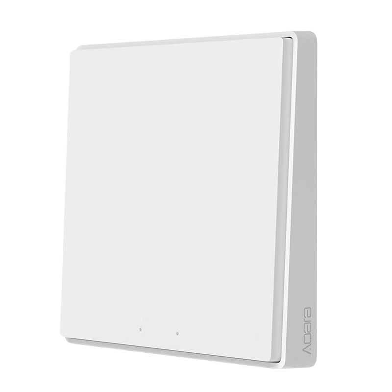 Aqara Wireless Switch D1 Single Button, Easy to Mount, Integrated with Mijia APP/iPhone HomeKit, White
