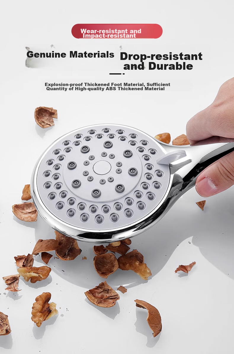 Chaoji Jia Pin Shower Head, High-Pressure Handheld And Wall-Mounted, Single Adjustable Large Water Output Universal Shower Head 9