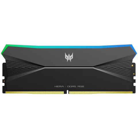 PREDATOR 32GB (16GBx2) DDR5 6000MHz Desktop Memory Hera Yingfeng Series RGB RAM Stick (C26) Shadow Black AI Computer Accessories