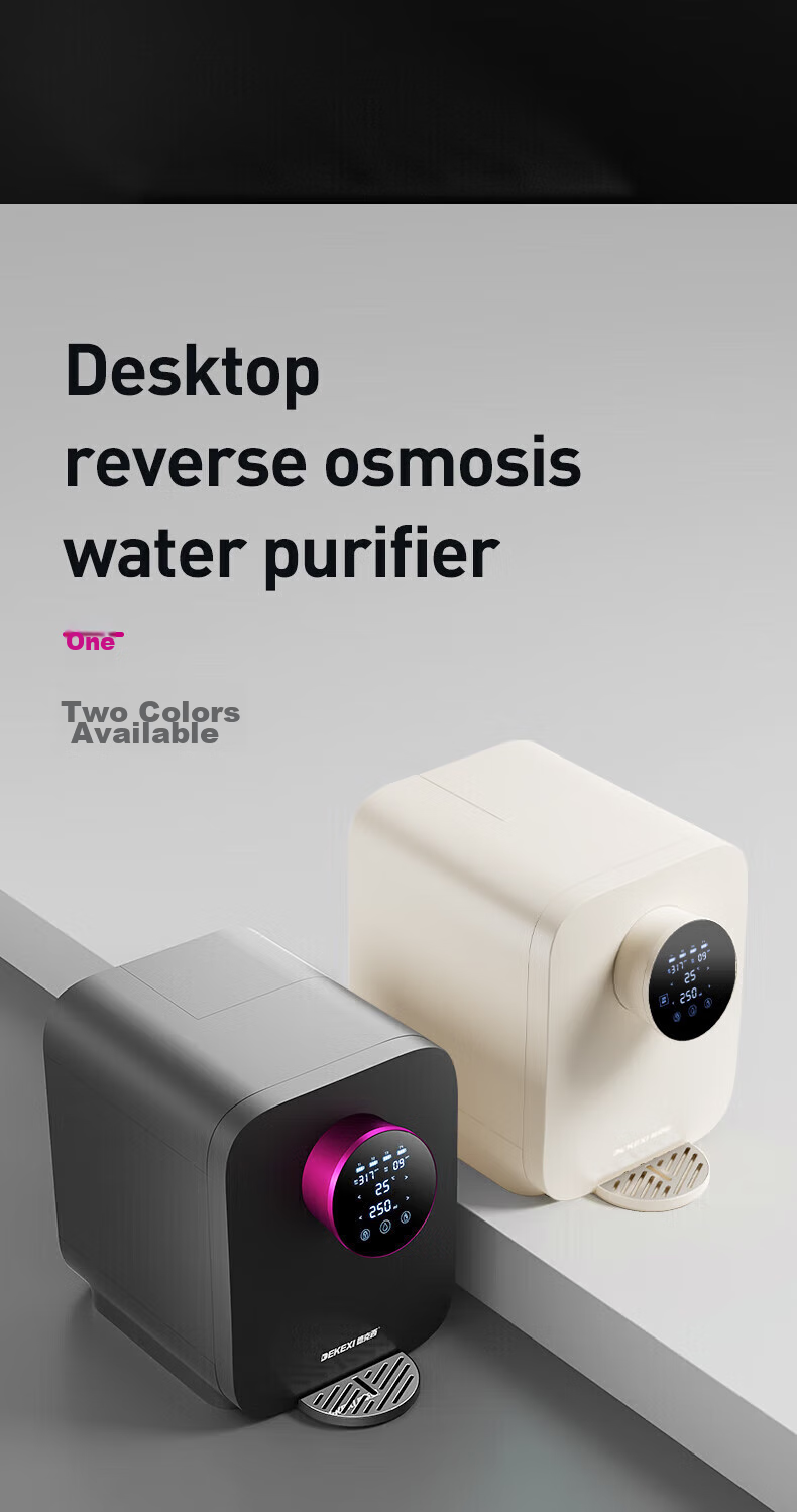 DEKEXI German Water Purifier, Strontium-Enriched Mineralized Countertop Drinking Water Machine, RO Reverse Osmosis, Baby-Friendly, Instant Heating, Home Direct Drinking Machine 17