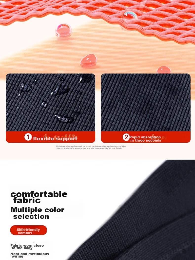 Panapopo Graphene Self-Heating Knee Pads, Warm, for Cold Legs And Arthritis, Middle-Aged And Elderly, Autumn And Winter Cold Protection, for Men And Women, Sports Use 10
