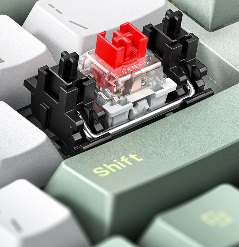 UGREEN KU103 Wired Backlit Mechanical Keyboard Silent Red Switch 108-Key Full Size Anti-Ghosting PBT Keycaps for Gaming and Office Use 10