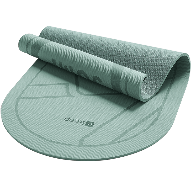 Keep Jump Rope Shock-Absorbing Pad, Soundproof, Thickened 12mm, Women's Sports Fitness Silent Rope, with And without Rope, Indoor Home Use
