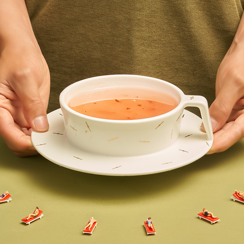 三家村桂花莲子藕粉400g/袋（40g*10包）西湖纯莲藕粉羹早餐代餐