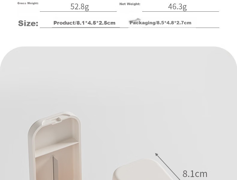 Lehuolvxing Pill Cutter, Tablet Splitter, Medicine Dispenser, Portable Pill Box Divider, One-To And Two-To Pill Splitter 26