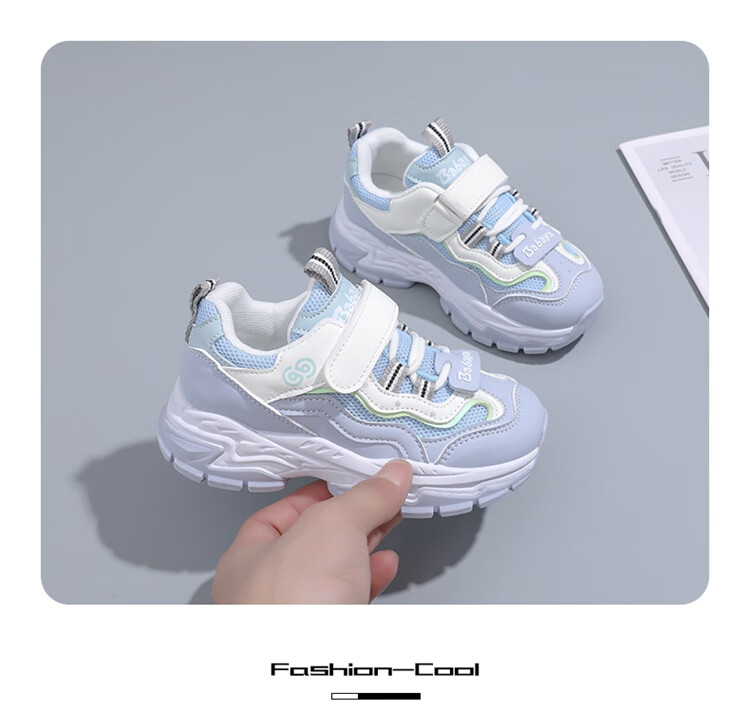 Babaya Children's Sports Shoes, Spring Girls' Sneakers, Big Kids' Parent-Child Shoes, Classic Style Boys' Running Shoes, Checkered Black, Size 30 13