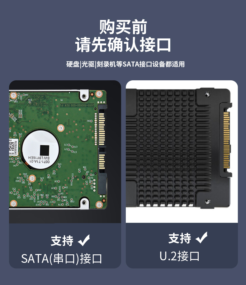 JEYI PCIe to U.2 128Gbps Full-Speed PCIe 5.0 Expansion Card Full-Height Bracket X4/X8/X16 Compatible with PCIe 4.0/3.0 SSD Adapter Card 5