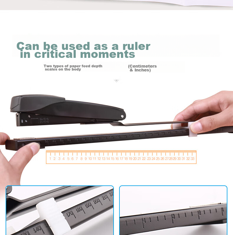 KW-Trio Heavy-Duty A3 Stapler, Office Stapling Machine, Saddle Stapler for Thick Documents, 50 Pages Capacity 9