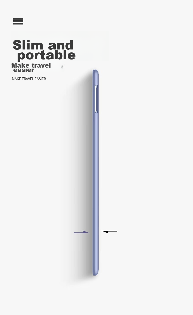 RBP IPad 9/8/7 Protective Case with Pencil Holder, 10.2-Inch Universal 2022/2021 Protective Cover, Apple Tablet Full Protection Shockproof Soft Case 5