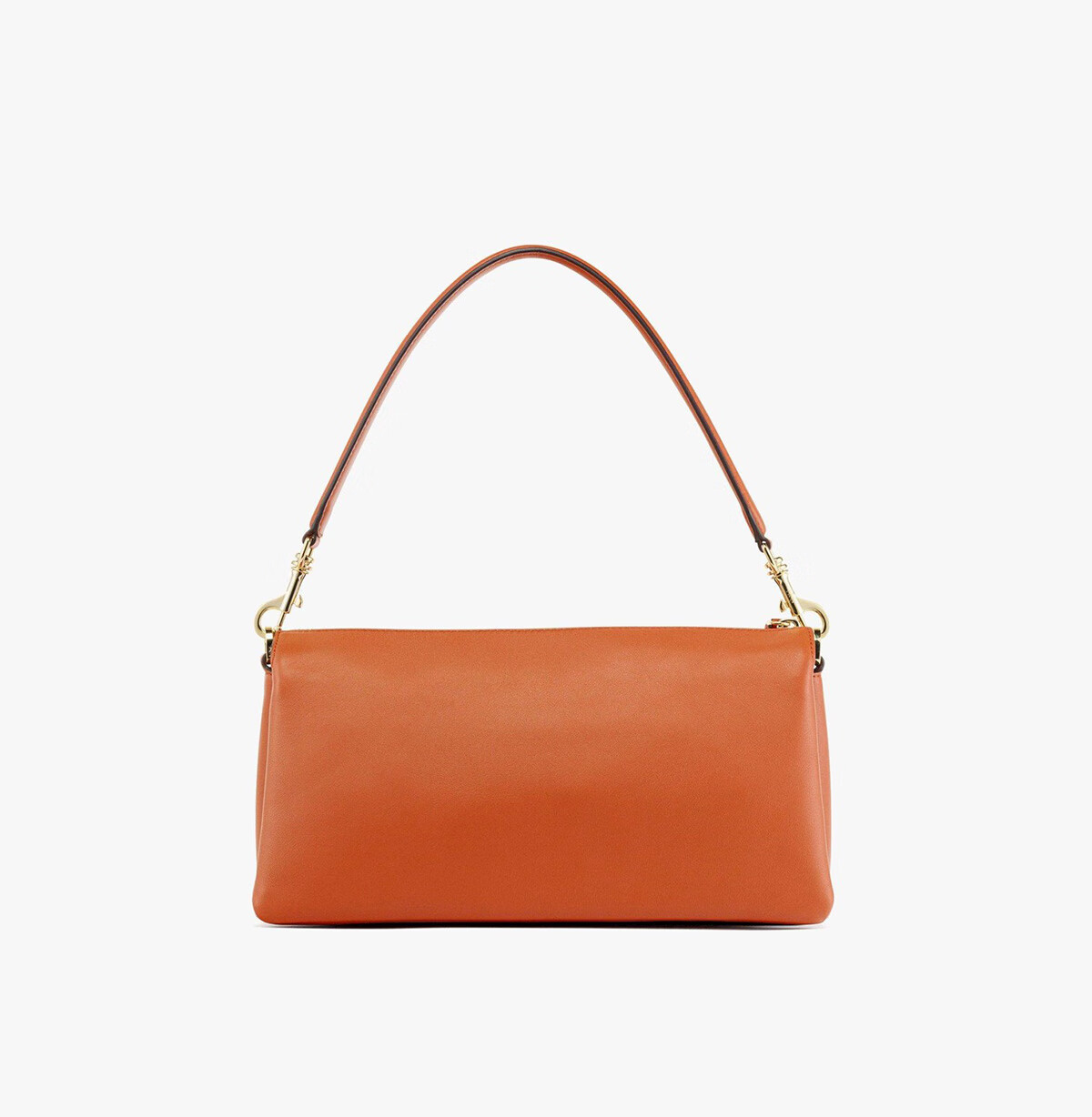 MCM MODE TRAVIA Small Shoulder Bag, Handbag, Crossbody Bag, Orange-Brown Color 4