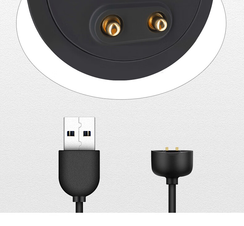 Chaofan Compatible Charging Cable for Xiaomi Band 7/7NFC/6/6NFC/5/5NFC Smart Band, Fitness Tracker, Magnetic Data Cable And Power Cord 8