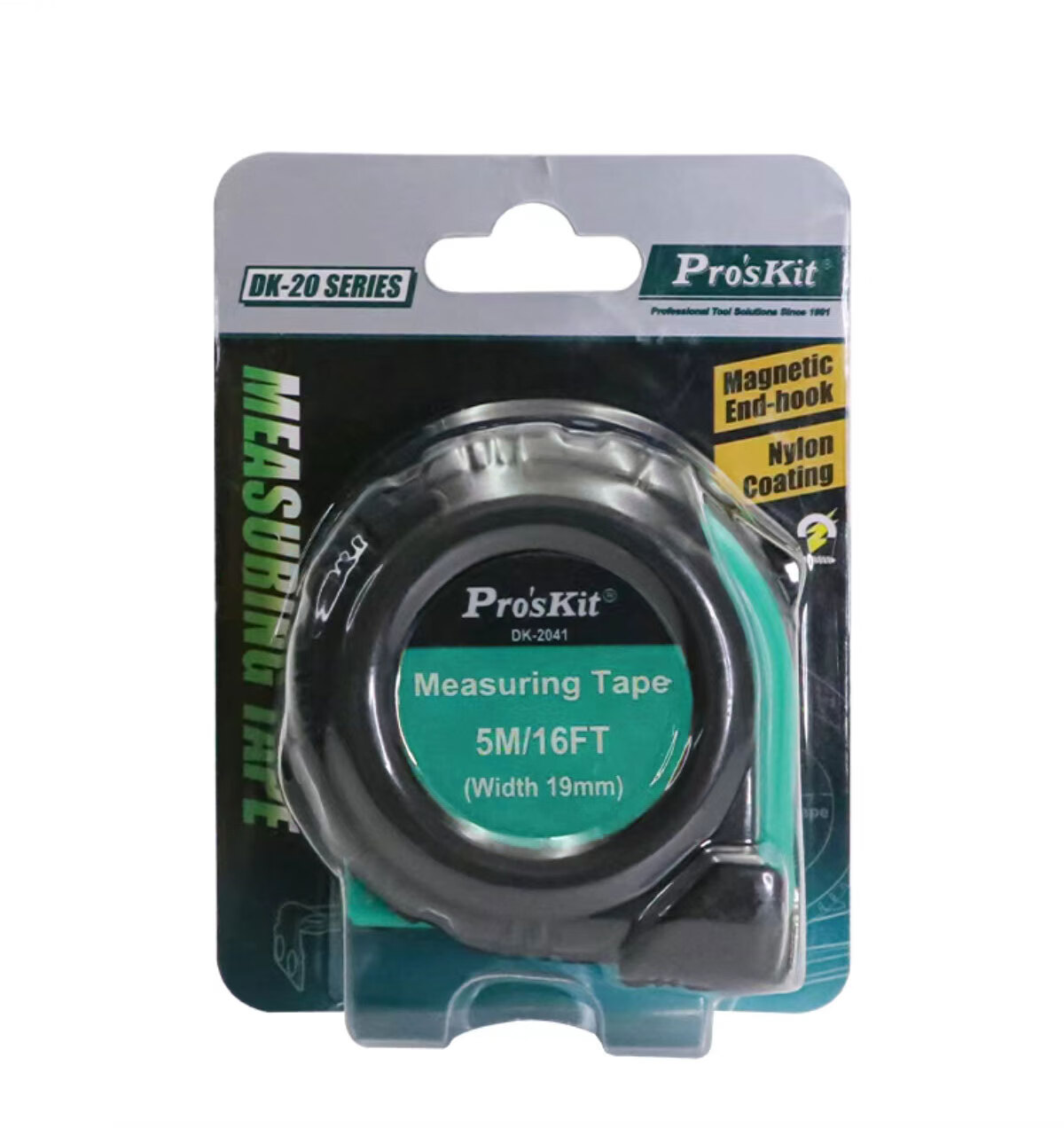 Pro'sKit DK-2041 Strong Magnetic Drop-Resistant Thickened Hard High-Precision Tape Measure, 5 Meters 4