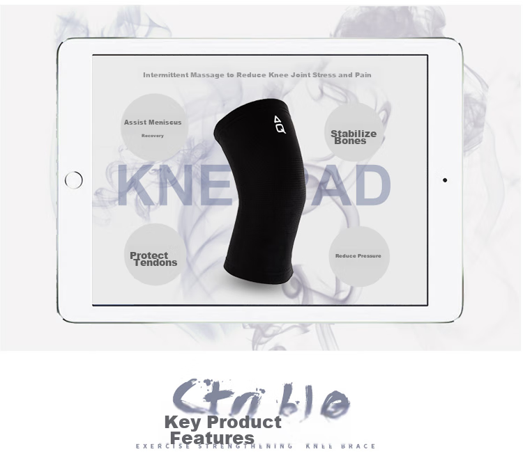 AQ Knee Brace for Sports Running, Hiking Knee Joint Meniscus Protection 1151S Knee Sleeve 30.5-35.6CM 4