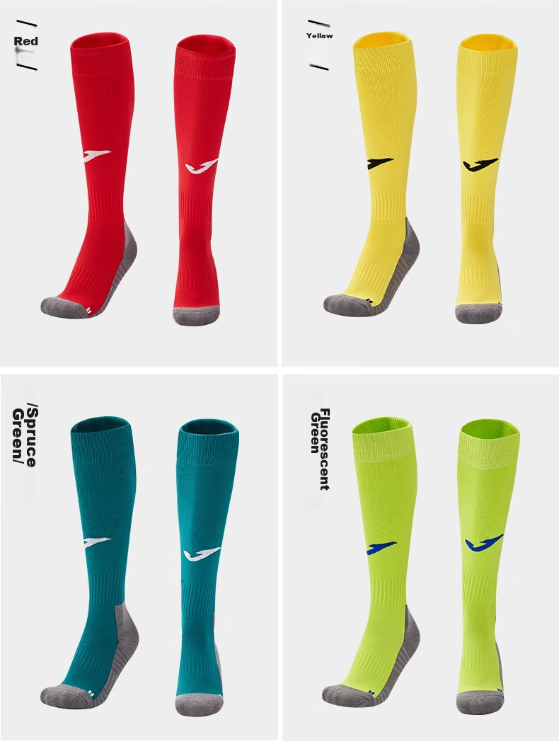 JOMA Soccer Socks, Long Tube Children's Thick Terry Bottom, Non-Slip Wear-Resistant Breathable Football Sports Socks, Running Basketball Training Socks 8