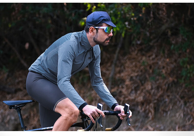 Lameda Cycling Windbreaker, Men's And Women's Windproof Riding Jacket, Road Bike Outerwear, Breathable Coat, Kongling, Black, Size M 7