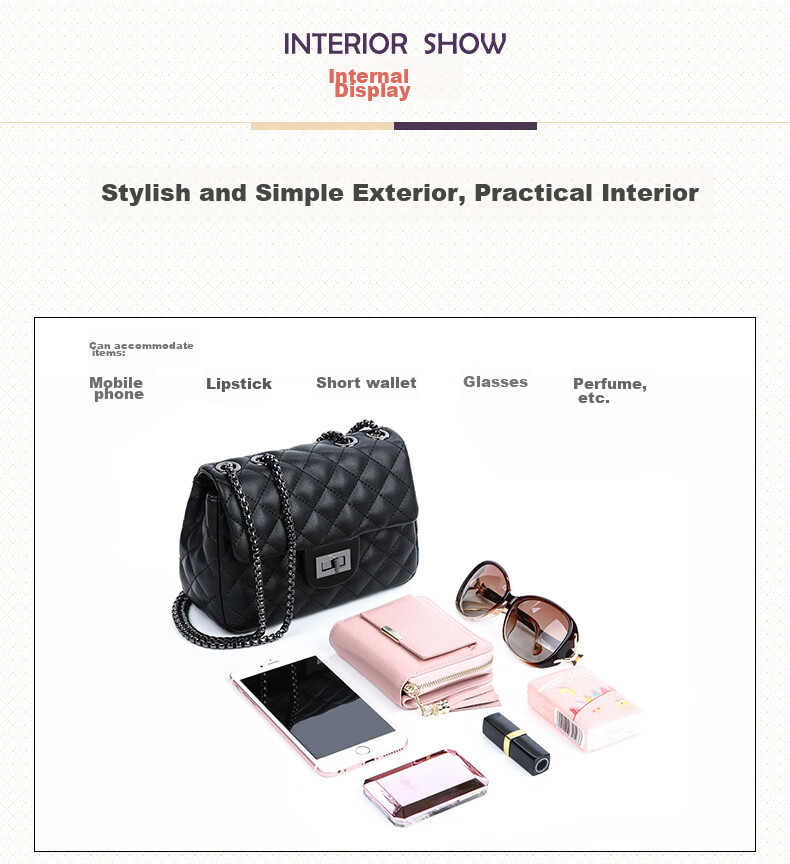 Viney Leather Handbag, Women's Brand Chain Bag, Light Luxury Shoulder Crossbody Bag, Practical Birthday And Mother's Day Gift for Mom 29