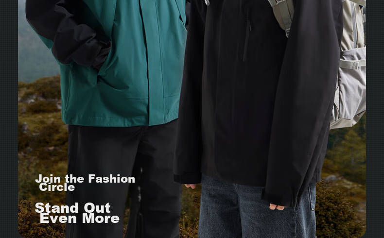 CAMEL Windbreaker Jacket for Men And Women, Trendy Sports Outdoor Rainproof Mountaineering Coat, Autumn And Winter Outerwear M34CAFO730D 31