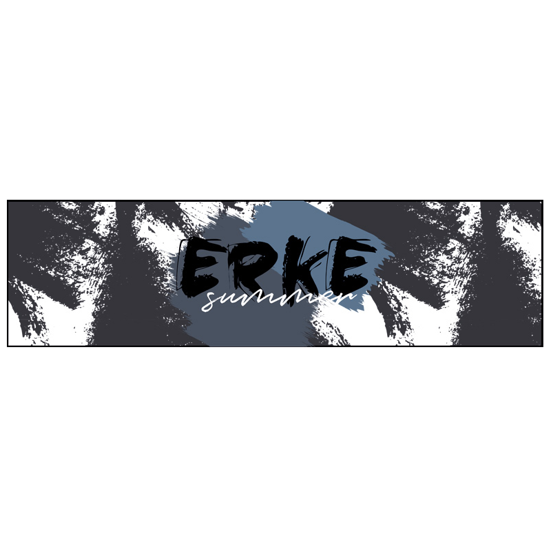 ERKE Cooling Towel, Ice Silk Quick-Dry Refreshing Heat Relief Sweat Towel, Swimming Fitness Printed Sweat Wipe