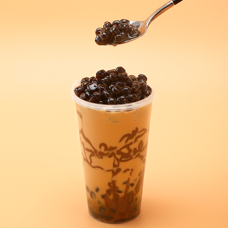 俏侬 免煮珍珠粉圆 黑糖风味 300g*2袋自制芋圆奶茶原料独立小包